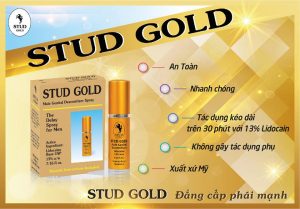 Chai xịt stud gold bán tại Đà Nẵng
