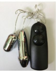 Đồ chơi người lớn Đà Nẵng - Trứng rung inox 2 đầu