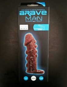 Bao Cao Su Đôn Dên Có Quai Đeo Da Cóc Brave Man